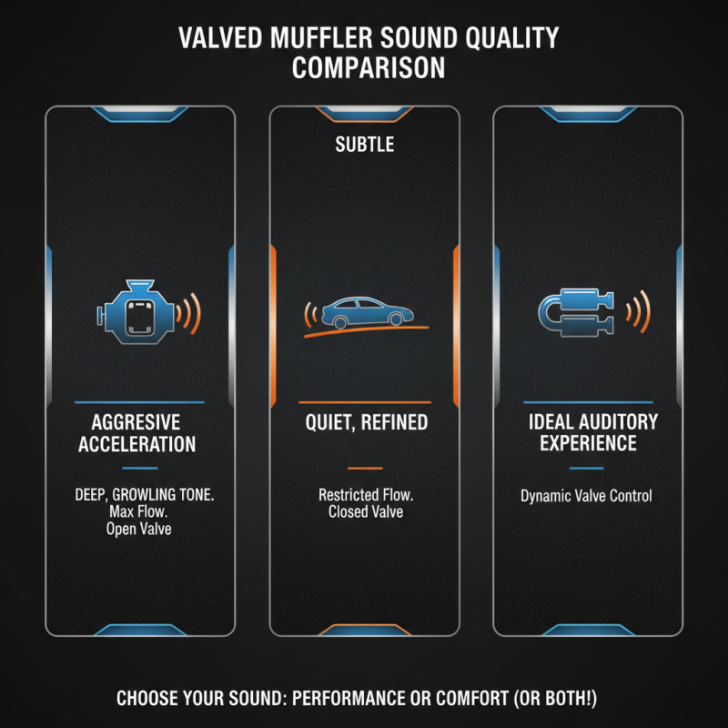 Top 5 Valved Muffler Options for Enhanced Performance and Sound Quality?