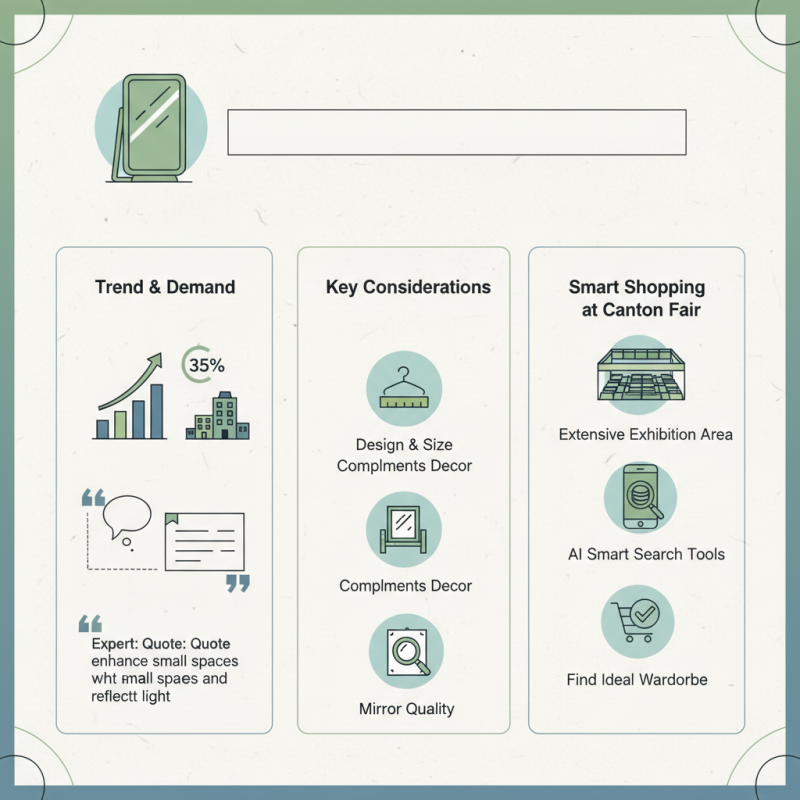 Tips for Choosing a Wardrobe with Big Mirror at 2026 Canton Fair?