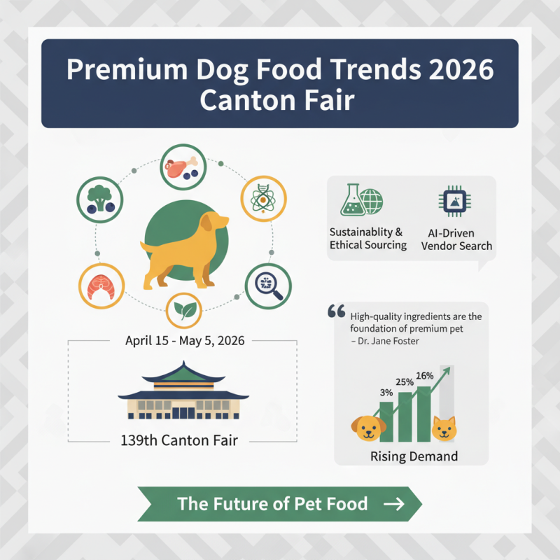 Best Premium Dog Food Trends for 2026 Canton Fair?