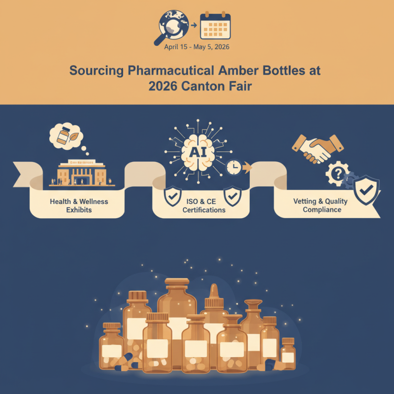 Top Tips for Sourcing Pharmaceutical Amber Bottles at 2026 Canton Fair?