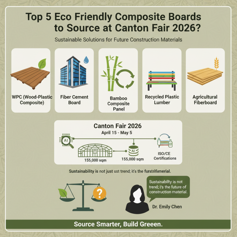 Top 5 Eco Friendly Composite Boards to Source at Canton Fair 2026?