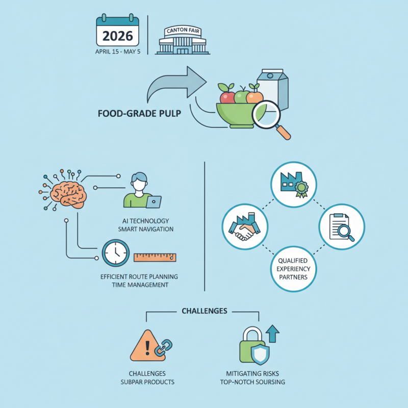 How to Source Food Grade Pulp at the 2026 Canton Fair?