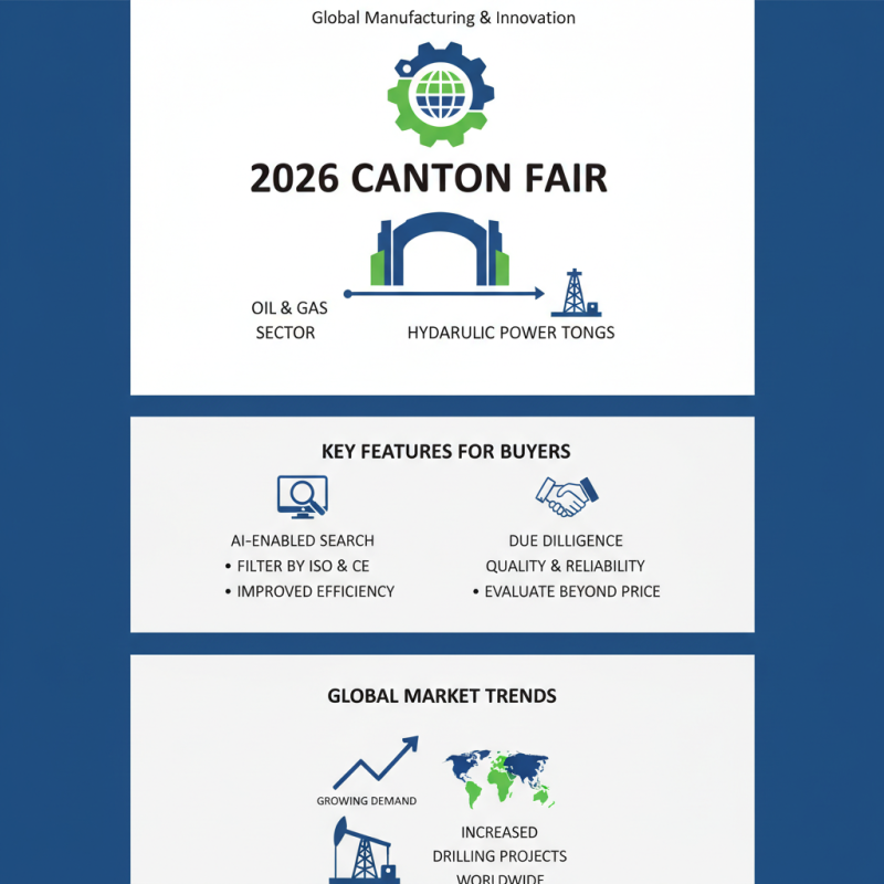 Best Hydraulic Power Tong at 2026 Canton Fair for Global Buyers?