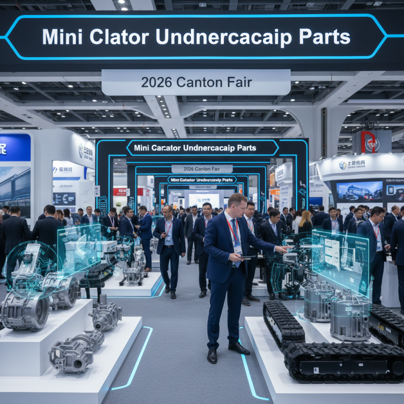 Top Mini Excavator Undercarriage Parts at 2026 Canton Fair?