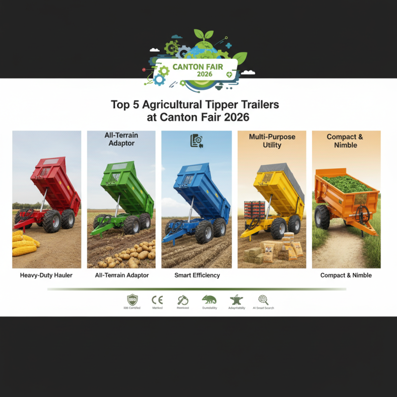 Top 5 Agricultural Tipper Trailers to Discover at Canton Fair 2026?