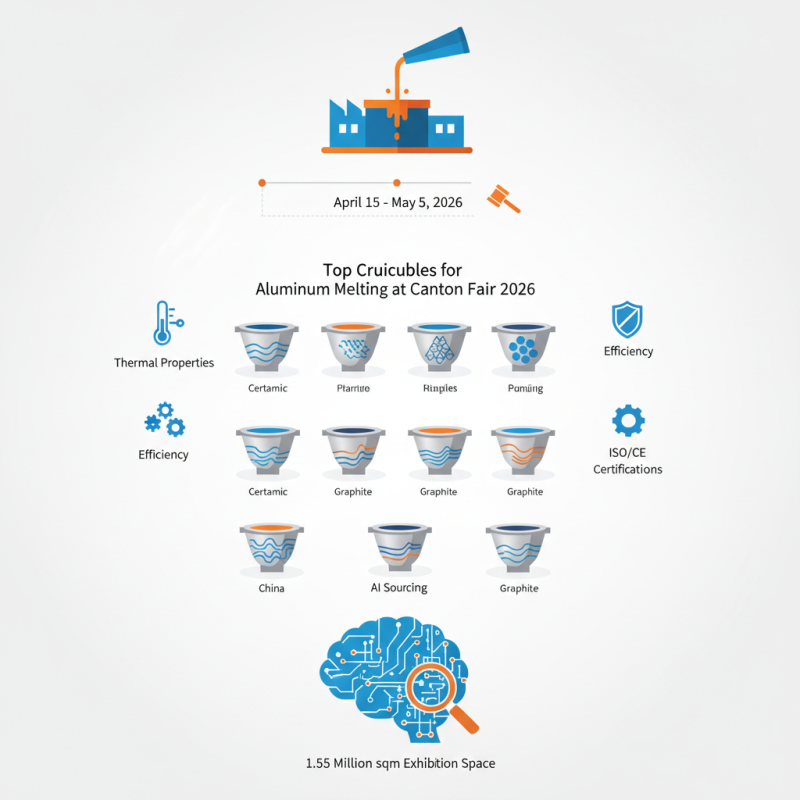Top 10 Crucibles for Aluminium Melting at Canton Fair 2026