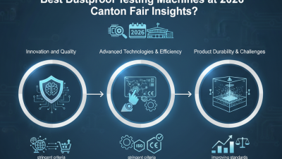 Best Dustproof Testing Machines at 2026 Canton Fair Insights?