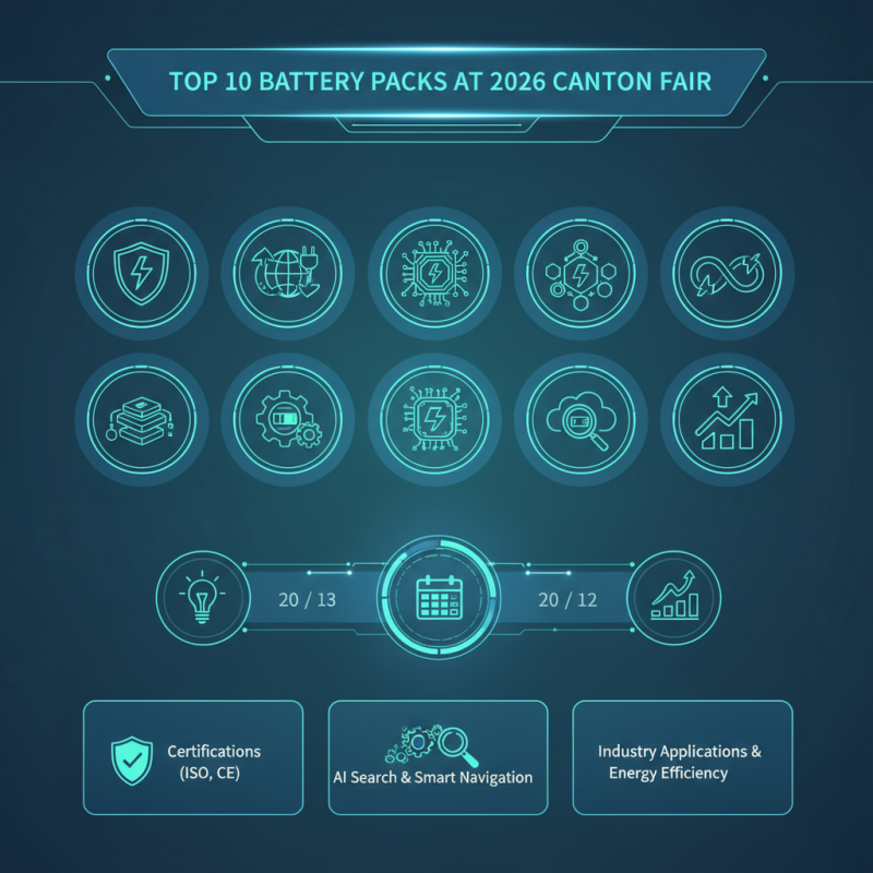 Top 10 Battery Packs to Check at 2026 Canton Fair?