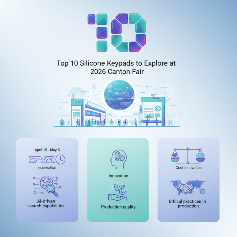 Top 10 Silicone Keypads to Explore at 2026 Canton Fair?