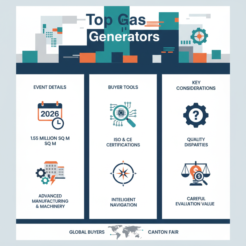 Top 10 Gas Generators at 2026 Canton Fair for Global Buyers?