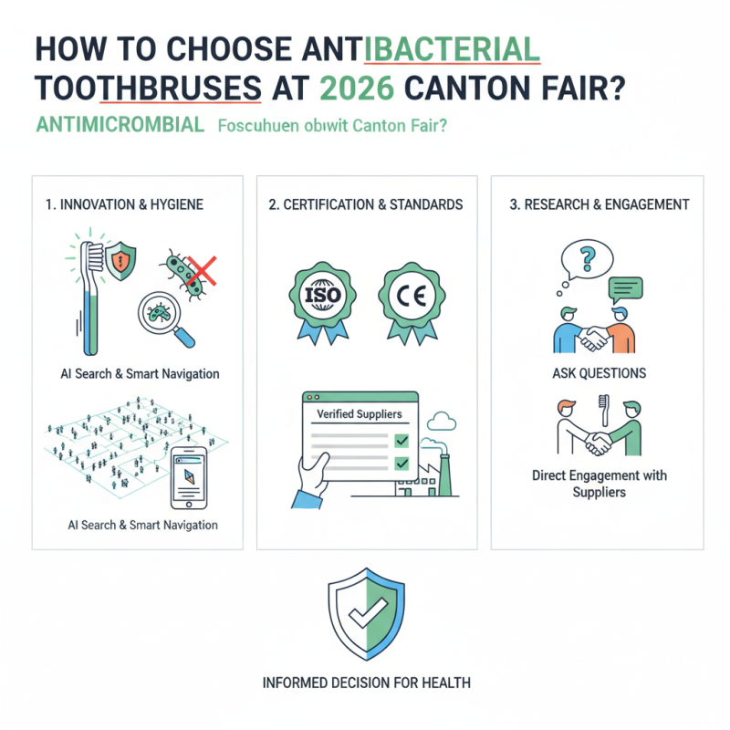 How to Choose Antibacterial Toothbrushes at 2026 Canton Fair?