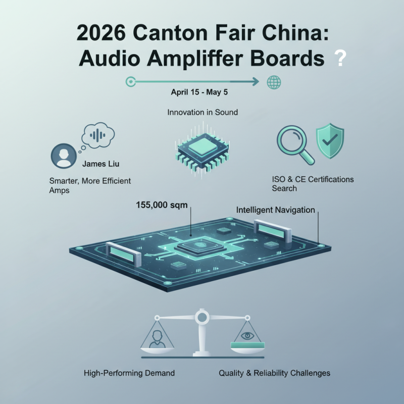 Top Amplifier Audio Boards at 2026 Canton Fair China?