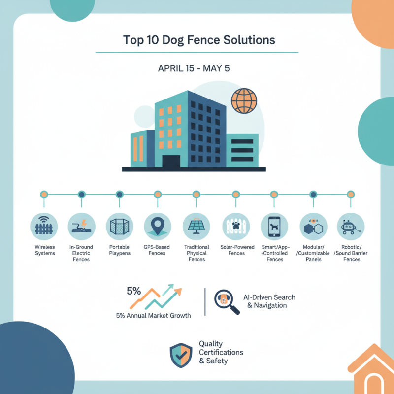 Top 10 Dog Fence Solutions to Explore at 2026 Canton Fair?