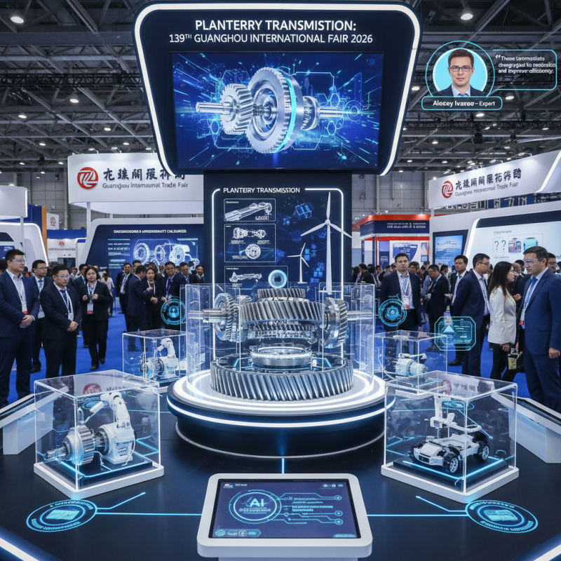 Планетарная коробка передач на 139-й ярмарке в Гуанчжоу 2026 г.