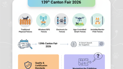 Top 5 Dog Fences to Discover at the 139th Canton Fair 2026?
