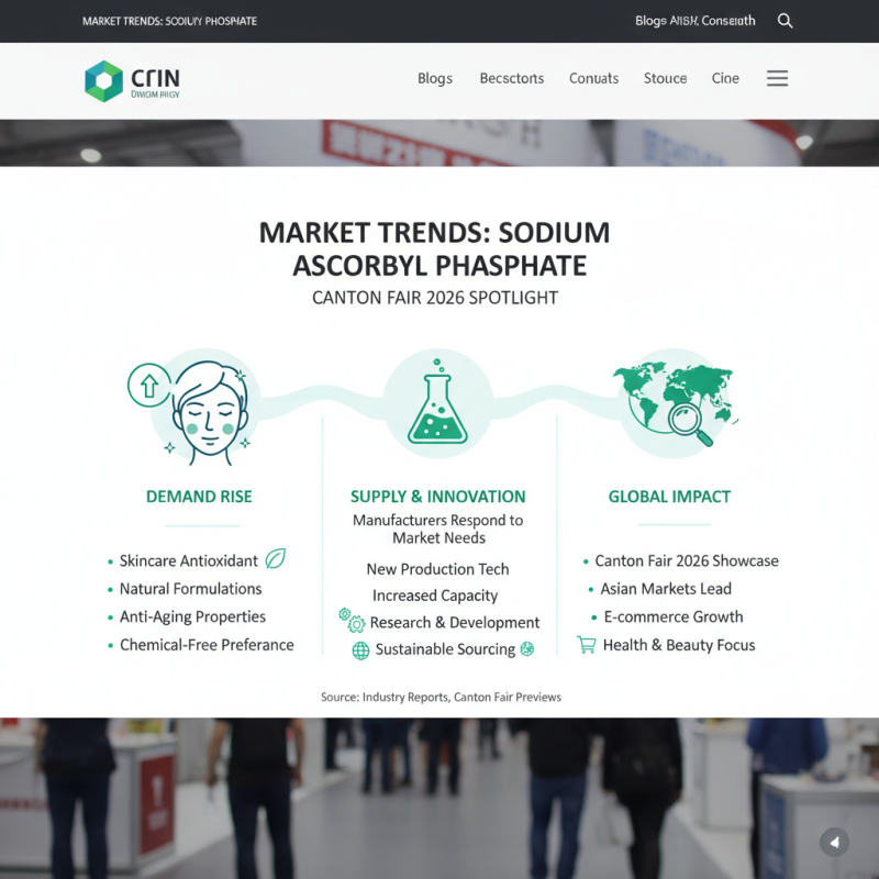 2026 Best Sodium Ascorbyl Phosphate at Canton Fair?
