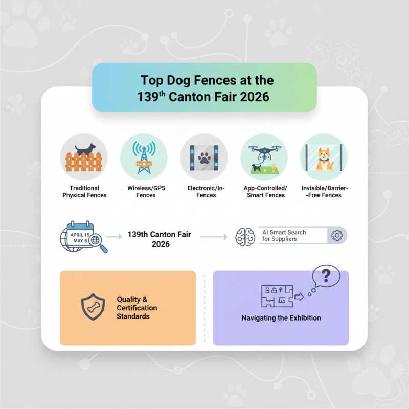 Top 5 Dog Fences to Discover at the 139th Canton Fair 2026?