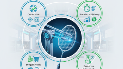 How to Choose the Best Racquet Gutting Machine at Canton Fair 2026?