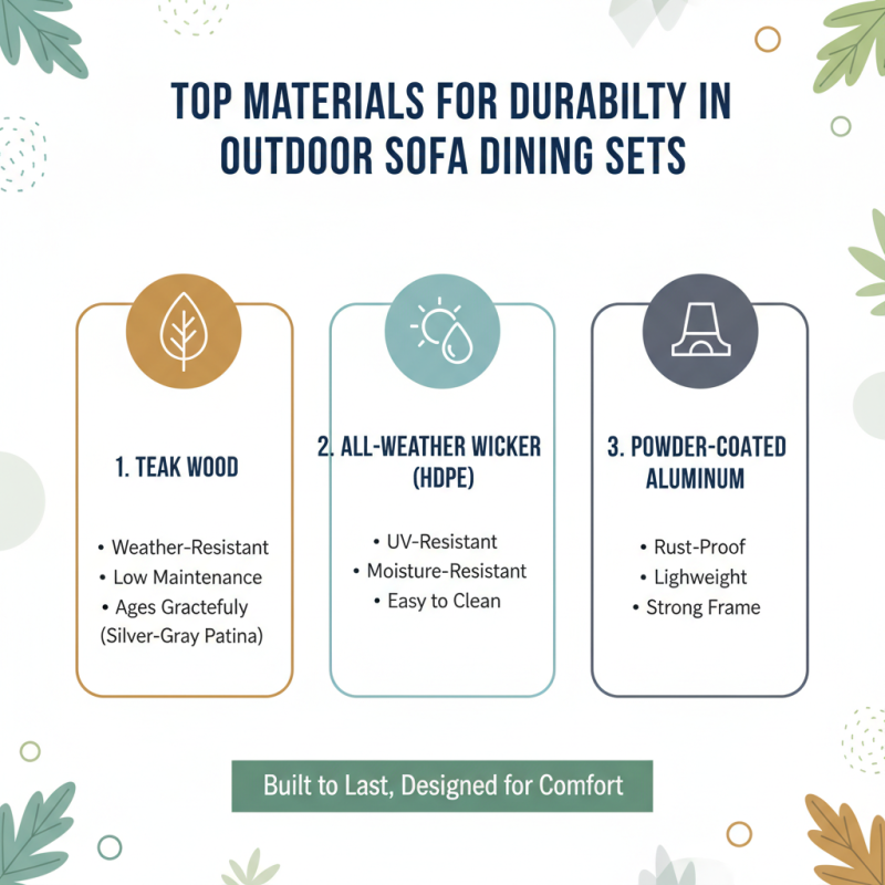 Top Outdoor Sofa Dining Set Ideas for Your Backyard Retreat?