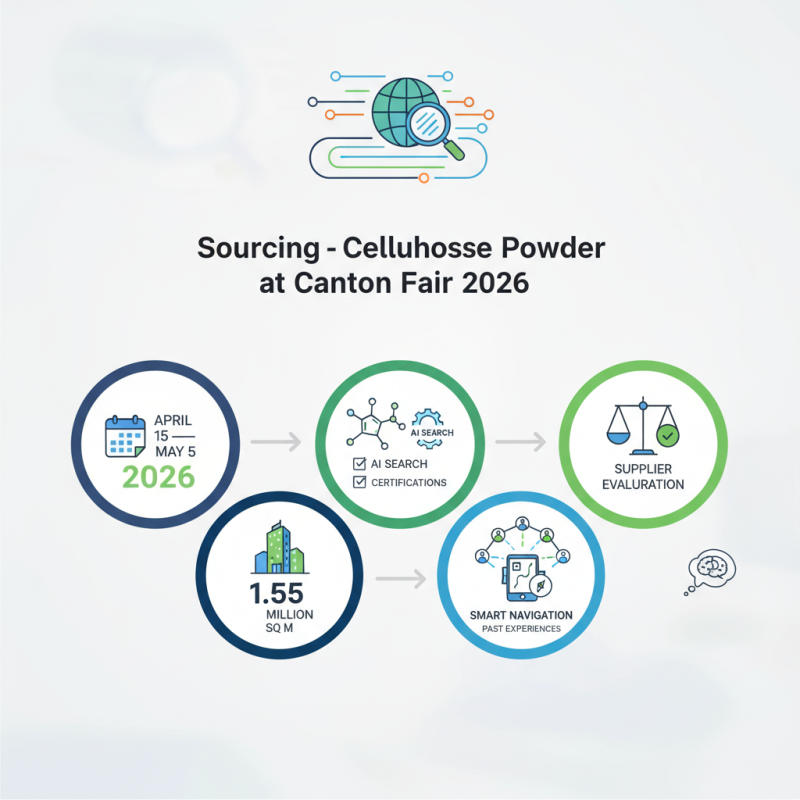 How to Source Cellulose Powder at Canton Fair 2026?