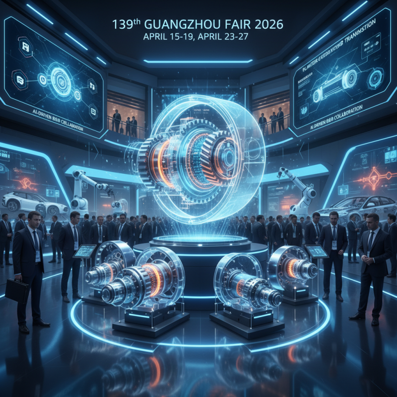 Планетарная коробка передач на 139-й ярмарке в Гуанчжоу в 2026 году?