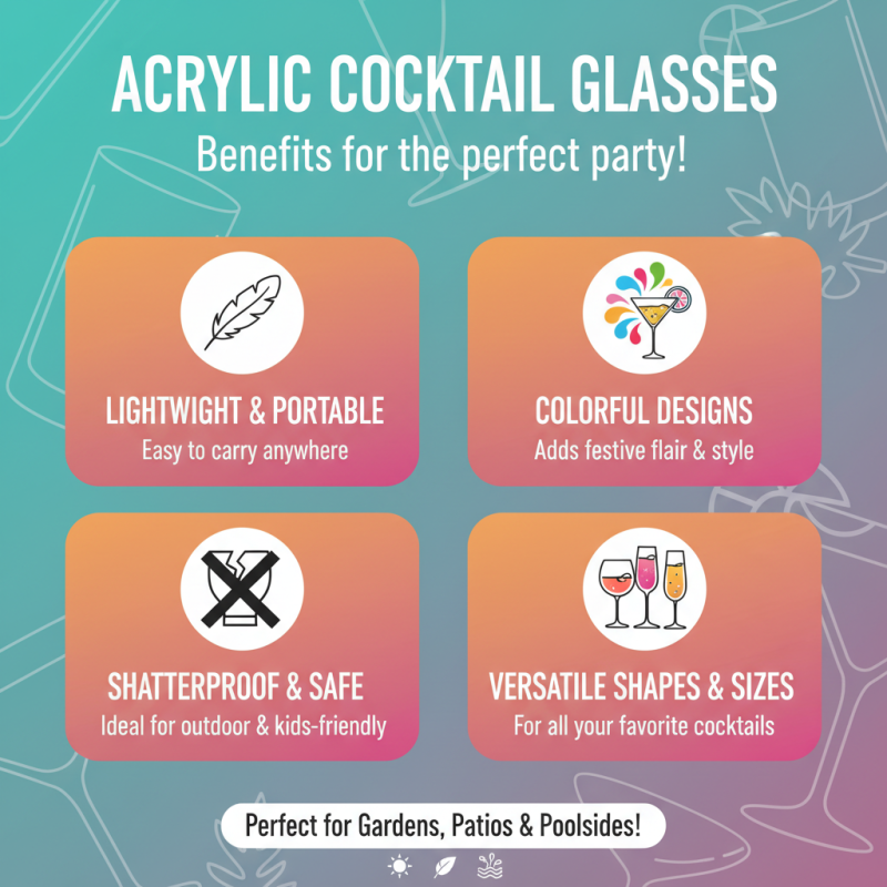 10 Tips for Choosing the Best Acrylic Cocktail Glasses for Your Next Party?