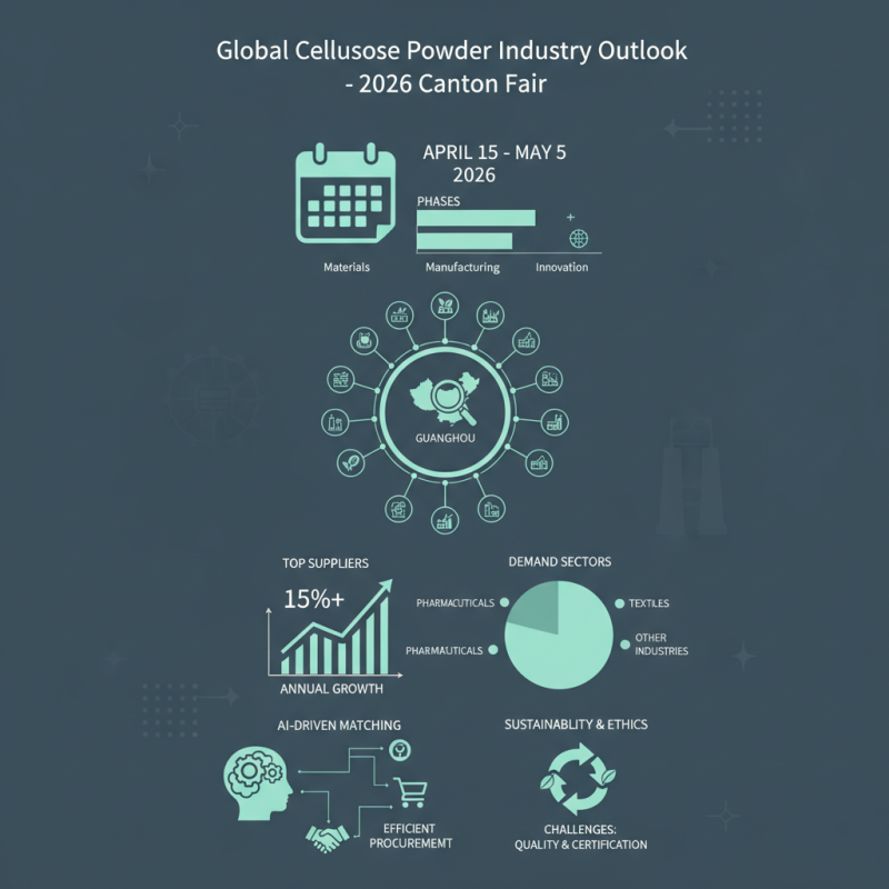 China Top 10 Cellulose Powder Suppliers at 2026 Canton Fair?