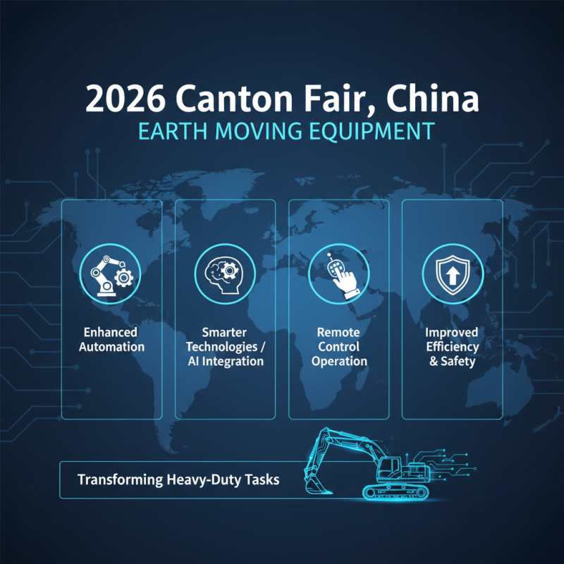 Top Earth Moving Equipment at 2026 Canton Fair China?