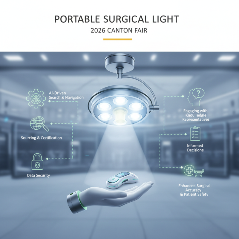 2026 Top Portable Surgical Light Trends at Canton Fair?