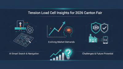 What is Tension Load Cell Insights for 2026 Canton Fair?
