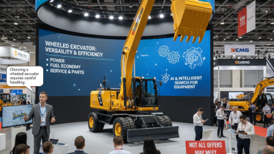 Колёсный Экскаватор на 139-й ярмарке в Китае как выбрать?