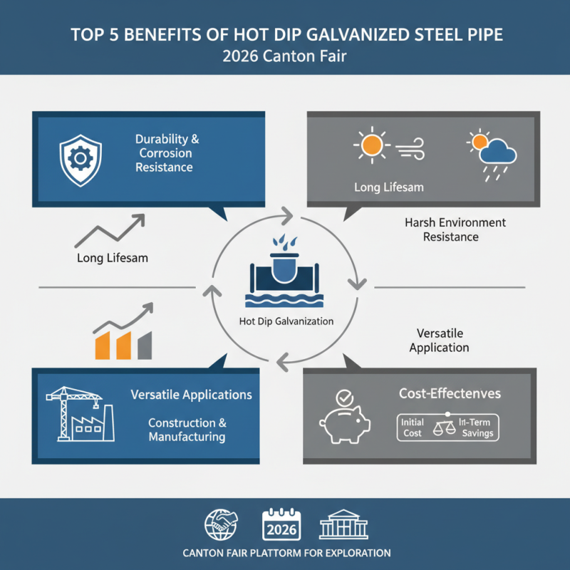 Top 5 Benefits of Hot Dip Galvanized Steel Pipe for 2026 Canton Fair?