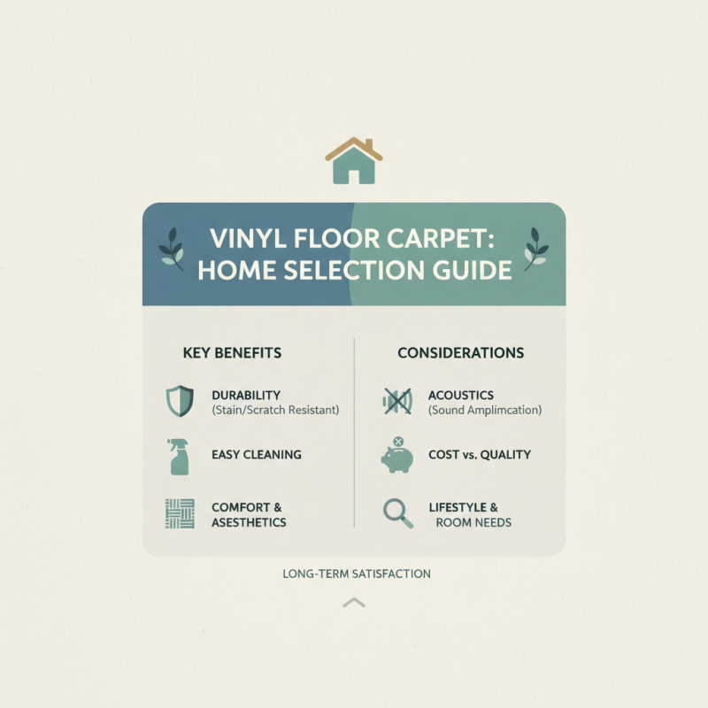 How to Choose the Best Vinyl Floor Carpet for Your Home?