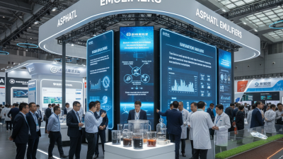 Top 10 Asphalt Emulsifiers to Explore at Canton Fair 2026?