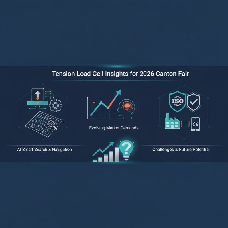 What is Tension Load Cell Insights for 2026 Canton Fair?