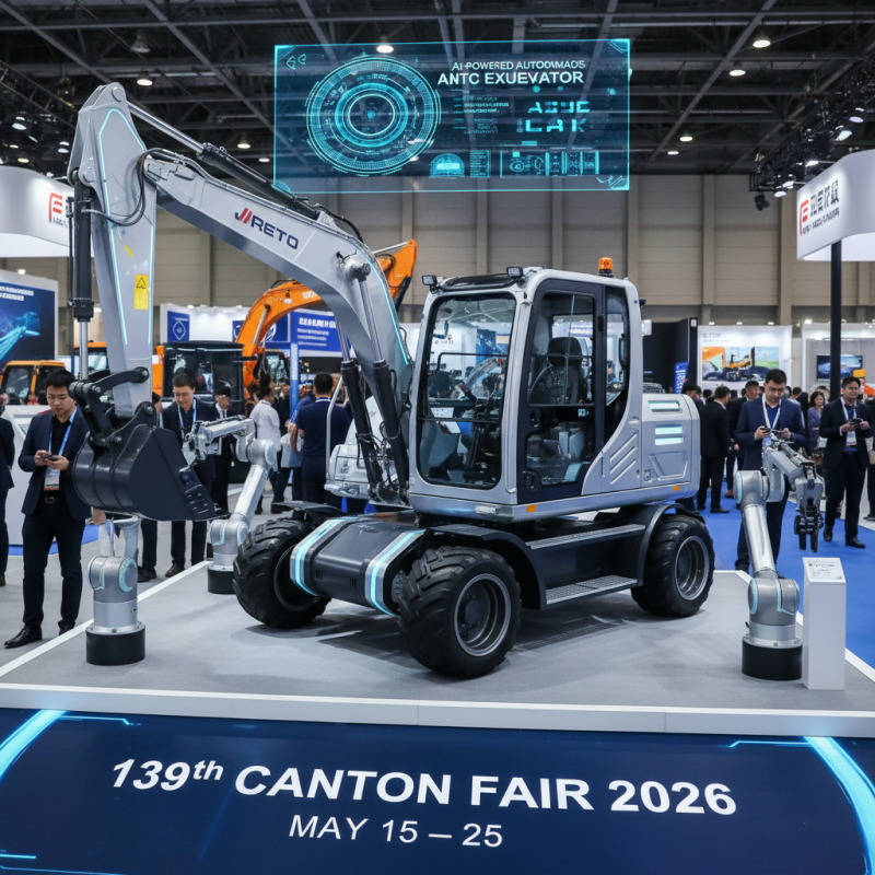 Колёсный Экскаватор на 139-й Кантонской Ярмарке 2026?