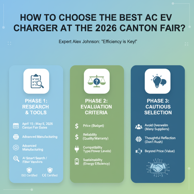 How to Choose the Best AC EV Charger at the 2026 Canton Fair?