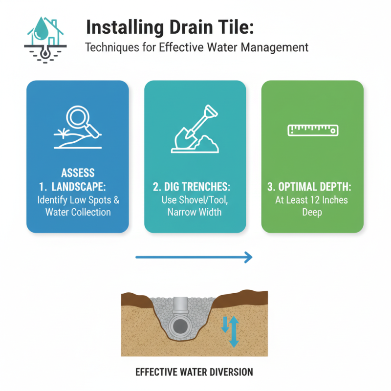 How to Install Drain Tile Plastic for Effective Drainage Solutions?