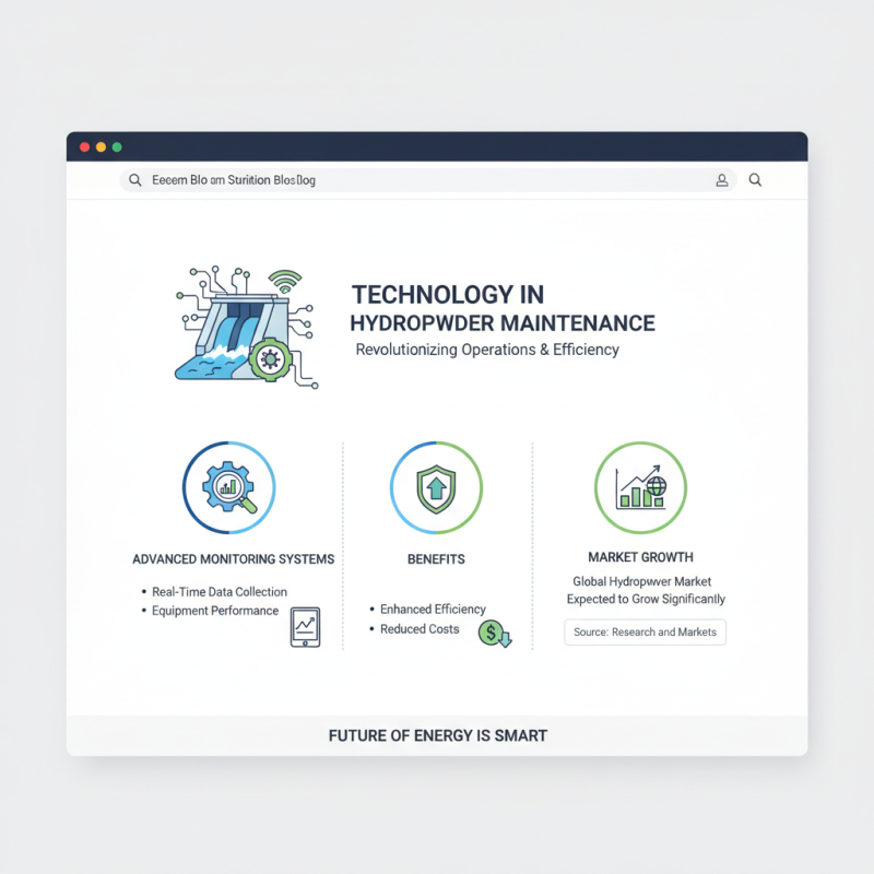 Why Choose a Hydropower Maintenance Platform for Efficient Operations?
