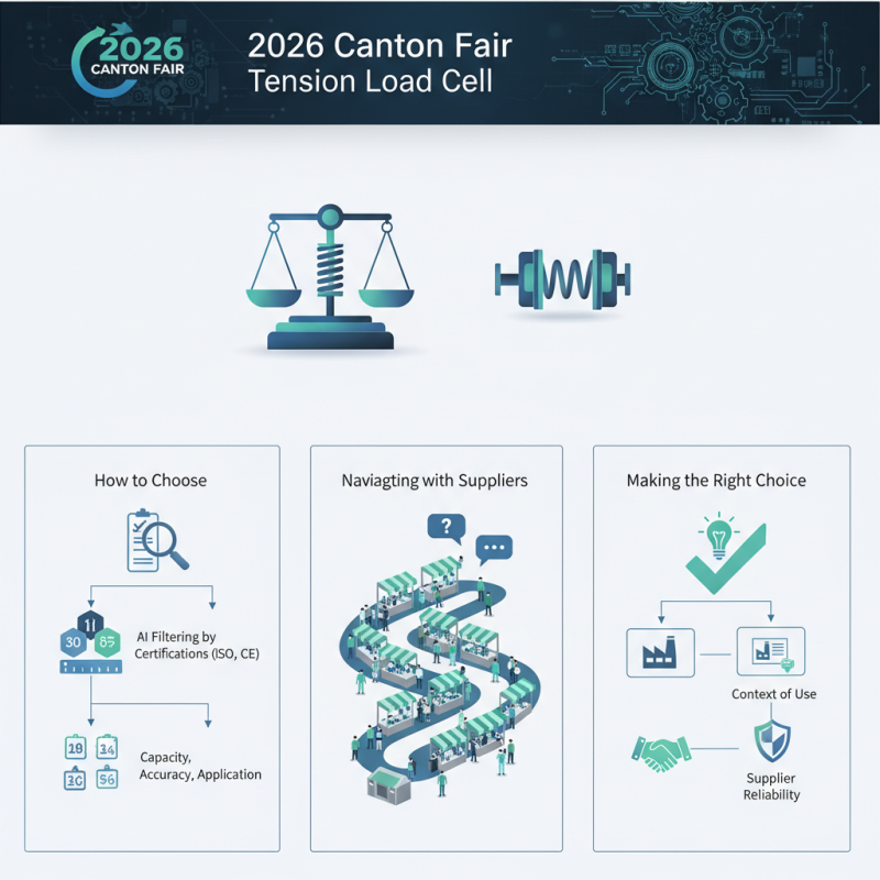China Best Tension Load Cell at 2026 Canton Fair How to Choose?