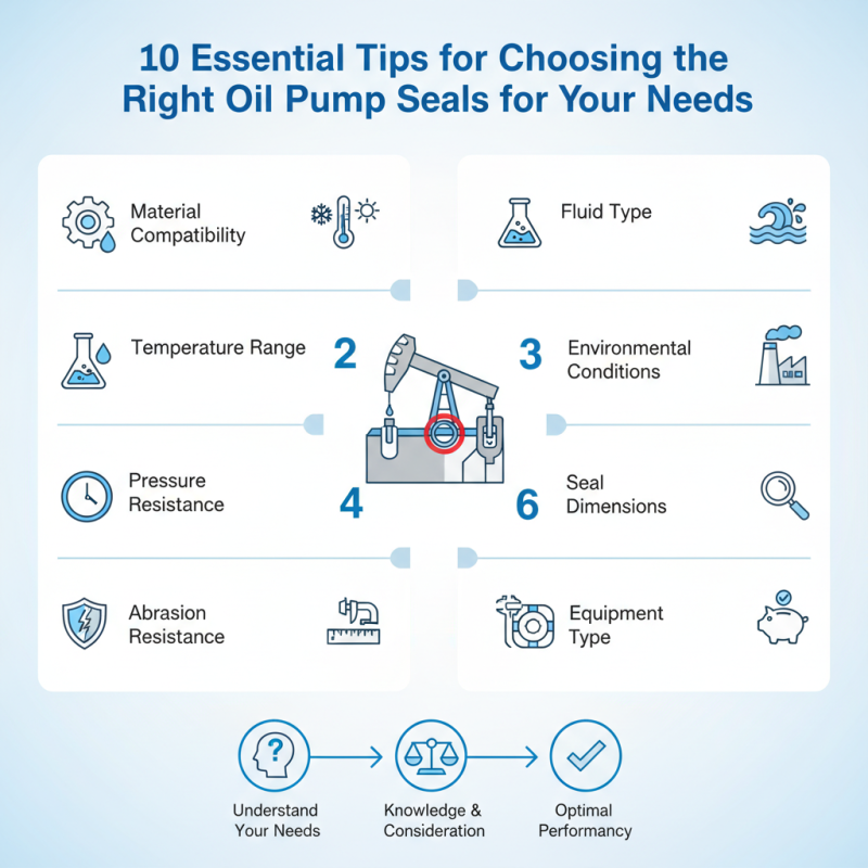 10 Essential Tips for Choosing the Right Oil Pump Seals for Your Needs
