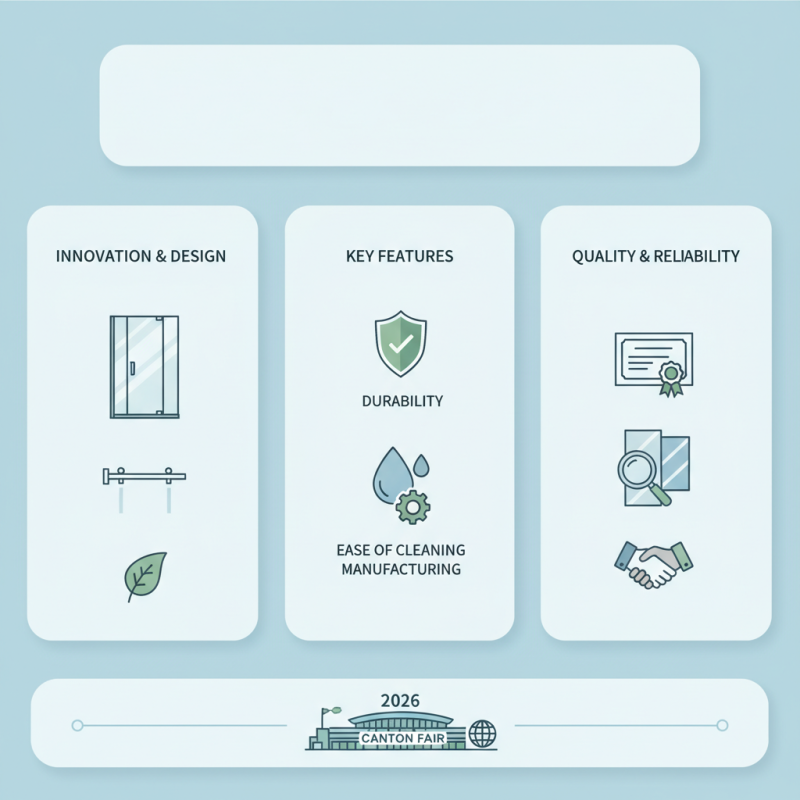 Top Local Shower Doors to Discover at the 2026 Canton Fair?