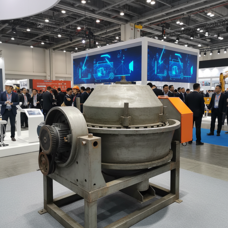What is a Concrete Pan Mixer at the 2026 Canton Fair?