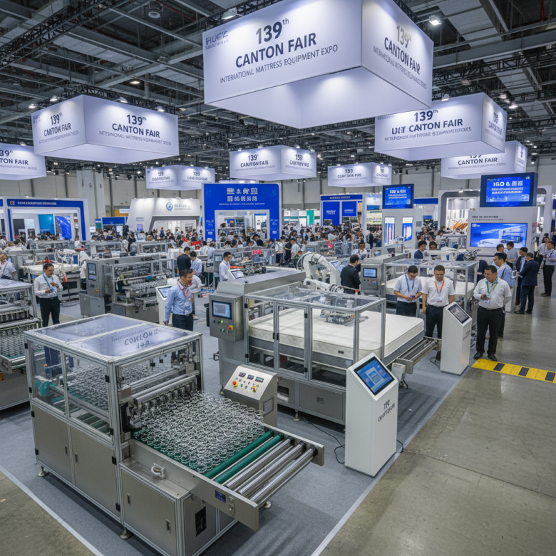 Почему стоит посетить 139 на Кантонской ярмарке для покупки матрасного оборудования?