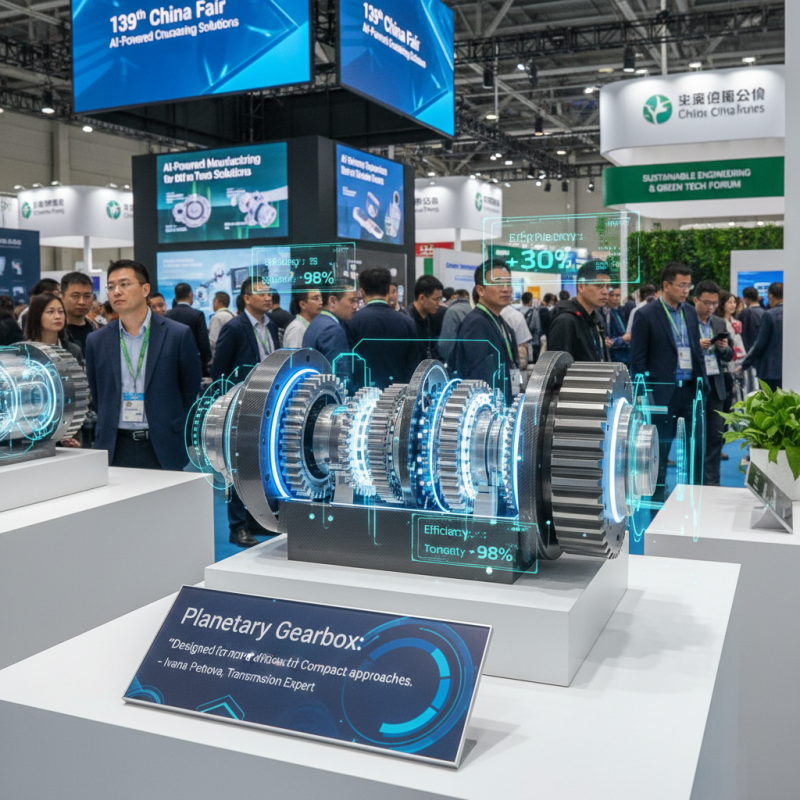 Планетарная коробка передач на 139-й Китайской ярмарке 2026 года?
