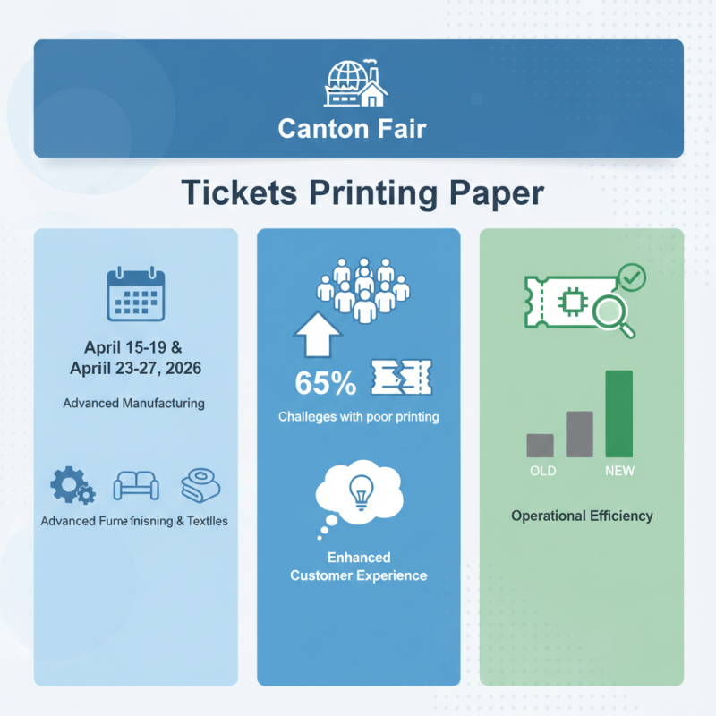 Best Ticket Printing Paper for 2026 Canton Fair Procurement?