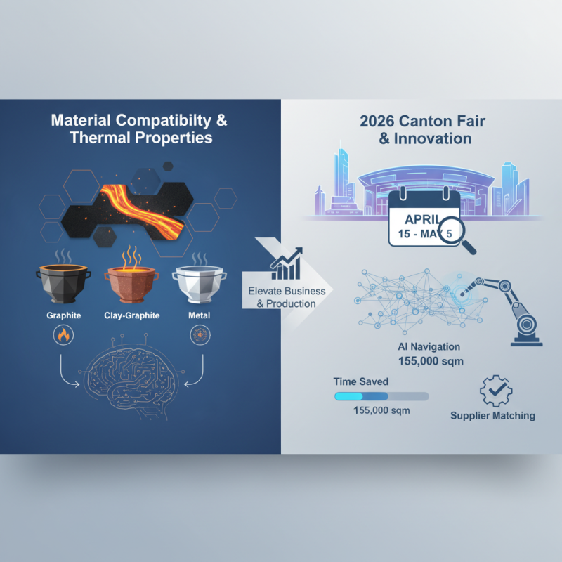 How to Choose the Best Crucible for Aluminium Melting at 2026 Canton Fair?