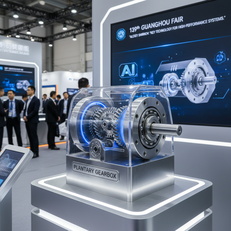 Планетарная коробка передач на 139-й ярмарке в Гуанчжоу, чего ждать?