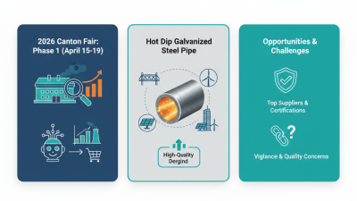 Best Hot Dip Galvanized Steel Pipe at 2026 Canton Fair?