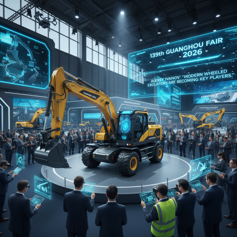 Колёсный Экскаватор на 139-й ярмарке в Гуанчжоу 2026 года?